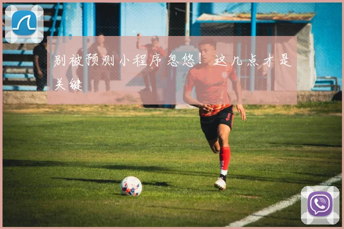 别被预测小程序忽悠!这几点才是关键