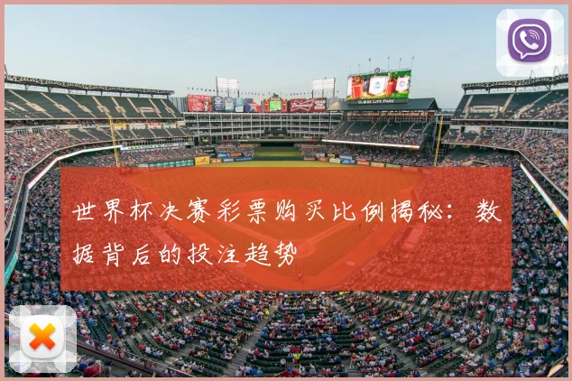 世界杯决赛彩票购买比例揭秘:数据背后的投注趋势