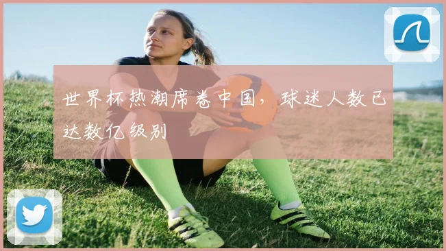 世界杯热潮席卷中国，球迷人数已达数亿级别